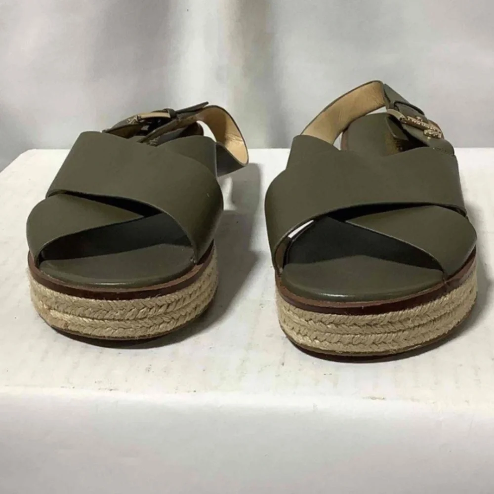 Michael Kors Green Espadrilles with Comfort and Style